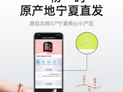 杞里香250g黑罐枸杞 特优级5A头茬大果 宁夏中宁红枸杞大果图3