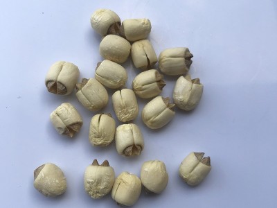 君志 江西广昌白莲子干货批发 手工非磨皮500g散装同建宁无芯莲子图1