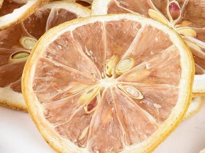 批发柠檬片 四川安岳柠檬干片500克冻干花果茶冻干柠檬干量大从优图5