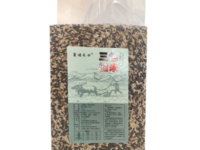 七色糙米饭五谷杂粮真空包装2.5kg包邮黑米红米荞麦燕麦粗粮米饭图4