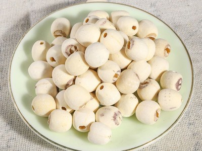 新莲大粒磨皮白莲子干货 去芯250g特产湘莲子无芯手工去心率99%图3