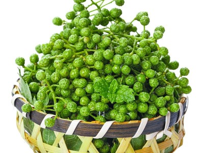 厂家直供碧元珠保鲜花椒350g重庆特产九叶青新鲜藤椒麻椒 鲜花椒图5