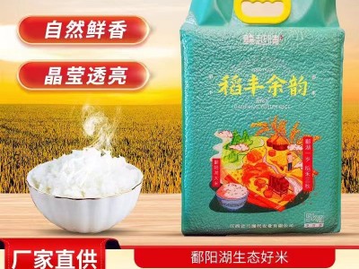 正宗鄱阳湖大米一级香米当季新米10斤装厂家批发长粒香真空包装图3