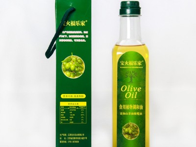 厂家生产批发山茶橄榄调和油带盒包装精美500ml瓶装植物食用油礼图5