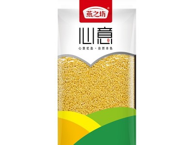 燕之坊产地直销小米小黄米 内蒙古赤峰黄小米粗粮杂粮 黄小米批发图2