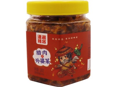 湖南特产酱腌菜280g瓶装香辣味湘西腊肉即食外婆菜下饭菜速食批发图5