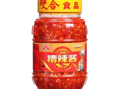 双合糟辣酱900g辣椒酱饺子蘸点肠粉调料下饭酱凉拌螺蛳粉卤菜调料图5