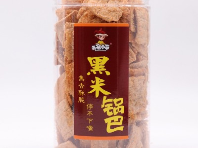 无名小卒脆锅巴桶装批发杂粮花椒锅巴黑米锅巴 辣味小食品零食图2