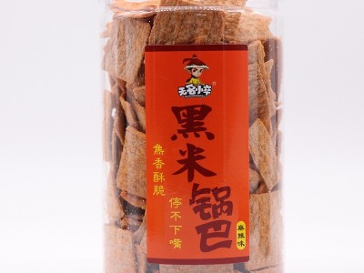 无名小卒脆锅巴桶装批发杂粮花椒锅巴黑米锅巴 辣味小食品零食图4