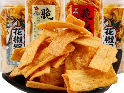 无名小卒脆锅巴桶装批发杂粮花椒锅巴黑米锅巴 辣味小食品零食图3