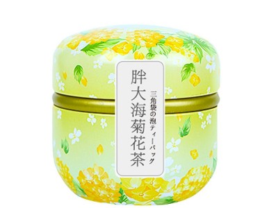 胖大海菊花茶 罐装花罐铁罐罗汉果甘草三角包花茶润茶 代加批发图5