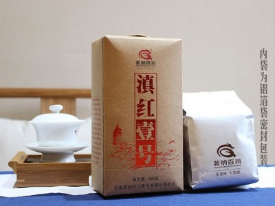 滇红壹号滇红茶功夫红茶 云南凤庆经典58茗纳百川滇红1号380g图4