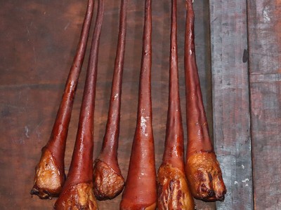 批发现货柴火腊猪尾巴四川特产腊肉新鲜腌制农家自制四川厂家直发图4