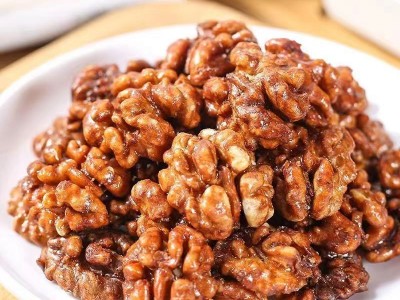 【代发】琥珀核桃仁蜂蜜熟核桃 网红零食炒货香甜酥脆批发核桃仁图2