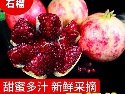 支持一件代发-突尼斯软籽石榴新鲜水果当季四川会理红心无籽孕妇图2