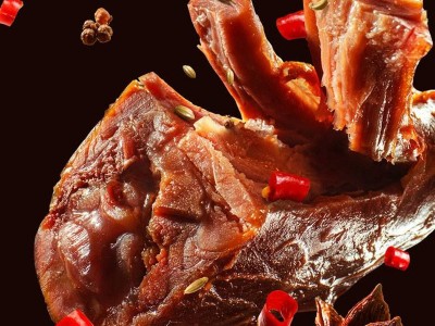 休闲肉类小零食烤脖香辣烤脖真空独立小包装48g/袋批发一件代发图2