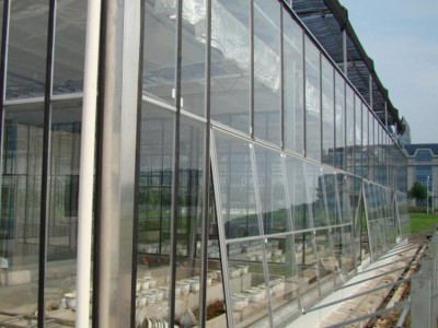 连栋薄膜温室工程 智能温室农业用抗寒保温玻璃温室 大棚配件批发图2