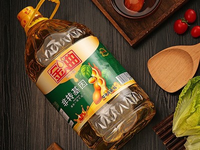 厂家包邮 非转基因5L一级大豆油 物理压榨大豆油餐饮大豆油厂批发图2