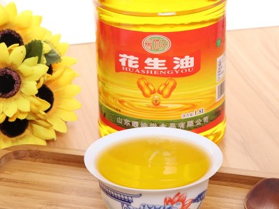 暖地洪食用油花生油纯香5升食用植物油家用团购批发一级花生油图3