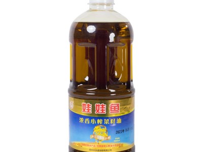 浓香菜籽油1000毫升桶装家用食用油批发物理压榨非转基因菜籽油图4