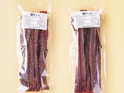 西藏手撕风干 厂家景区特产展会零食风干猪肉脯休闲食品散装干巴图2