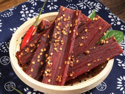牛肉干 风干猪肉干 五香麻辣零食手撕猪肉脯 风干肉地摊批发图3