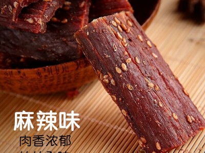 牛肉干 风干猪肉干 五香麻辣零食手撕猪肉脯 风干肉地摊批发图4