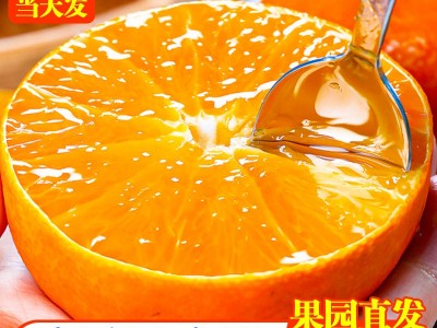 爱媛38号果冻橙新鲜橙子当季水果四川柑橘蜜桔子5斤整箱大果包邮图2