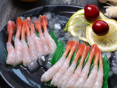 北极甜虾 加拿大北极甜虾 无壳即食日料 厂家发货图3