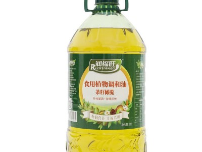 茶籽橄榄核桃食用植物调和油5升核桃油橄榄油山茶油厂家直供图4
