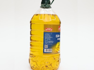 润福旺压榨一级菜籽油厂家直供5L物理压榨食用油图3