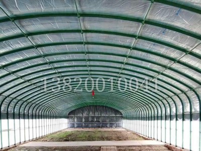 石家庄30*60 30*70大棚骨架多少钱 日光温室 养殖大棚 包塑管图3