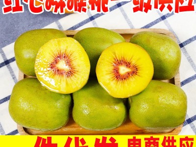 【一件代发】四川红心猕猴桃水果大果批发整车团购直播图4
