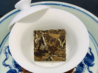 福建白茶白牡丹老白茶小方片饼干茶醇香礼盒400g便携装支持定制图5