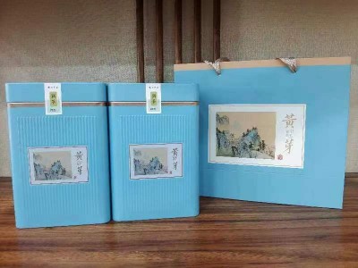 霍山黄芽礼盒天然饮品早春鲜嫩送客户朋友亲人茶园生产向阳生长图4