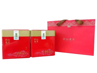 霍山黄芽礼盒天然饮品早春鲜嫩送客户朋友亲人茶园生产向阳生长图5