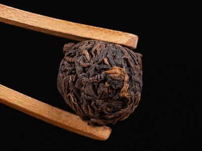 云南茶叶龙珠普洱茶熟茶8g/粒手工茶源头茶厂直发现货批发礼品图2