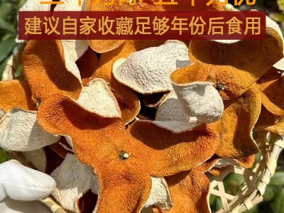 2022年天马梅江大红皮 新会陈皮 新皮正宗特产日晒纯干仓 厂家批发图2