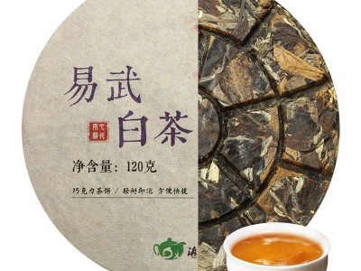 云南白茶易武老树茶粽叶香贡眉小方块茶饼120g便携装可长期保存图5