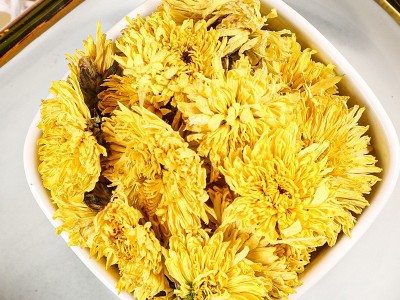 艮古堂云台冰菊代用茶一朵一杯罐装居家办公大花菊花图3