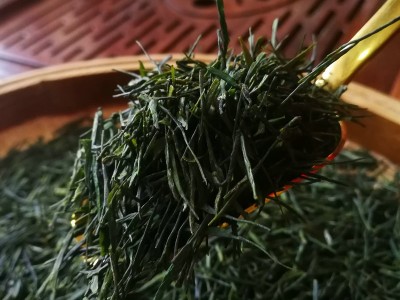 恩施玉露茶绿茶2023新茶春茶明前蒸青浓香型高山茶叶散装图3