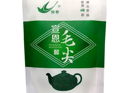 2023年新茶湖北宣恩云雾150g毛尖绿茶 明前毛峰茶叶袋装批发图4