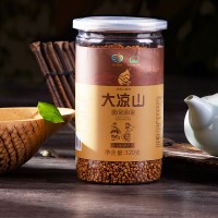 苦荞茶四川大凉山黑苦荞茶 特产级浓香型正品罐装包邮320g