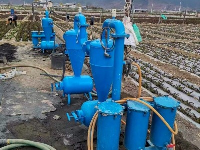 全自动离心过滤器 农业园林节水灌溉泥沙河水叠片式过滤设备图3