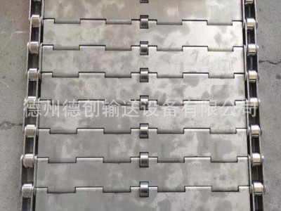 厂家生产工业用重型不锈钢输送链板 节距50.8加厚不锈钢输送链板图3
