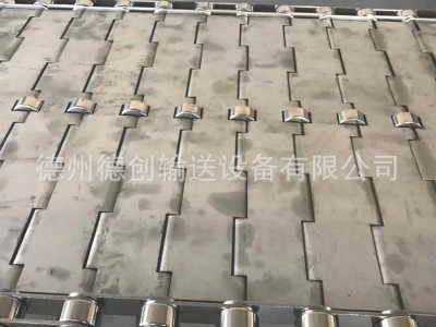 厂家生产工业用重型不锈钢输送链板 节距50.8加厚不锈钢输送链板图4