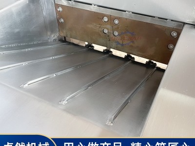 大型高速全自动砍排机 牛排冻肉切块机 连续式五花肉培根切片机图2