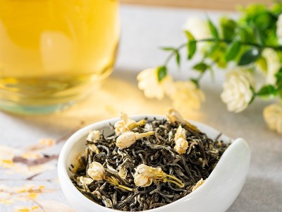 2023新茶广西横县茉莉花茶浓香型茉莉小白芽茉莉毛尖厂家批发图3