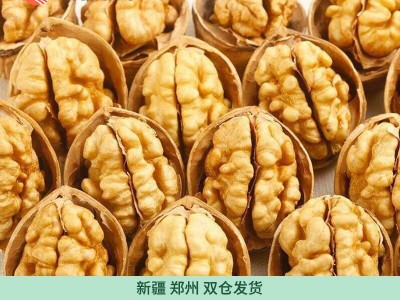 纸皮核桃原味生核桃已晒干新货应季薄皮185大果新货阿克苏干核桃图4