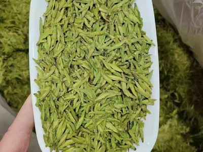 2023新茶浙江杭州龙井高山黄版明前雨前绿茶叶散装批发厂家直销图2
